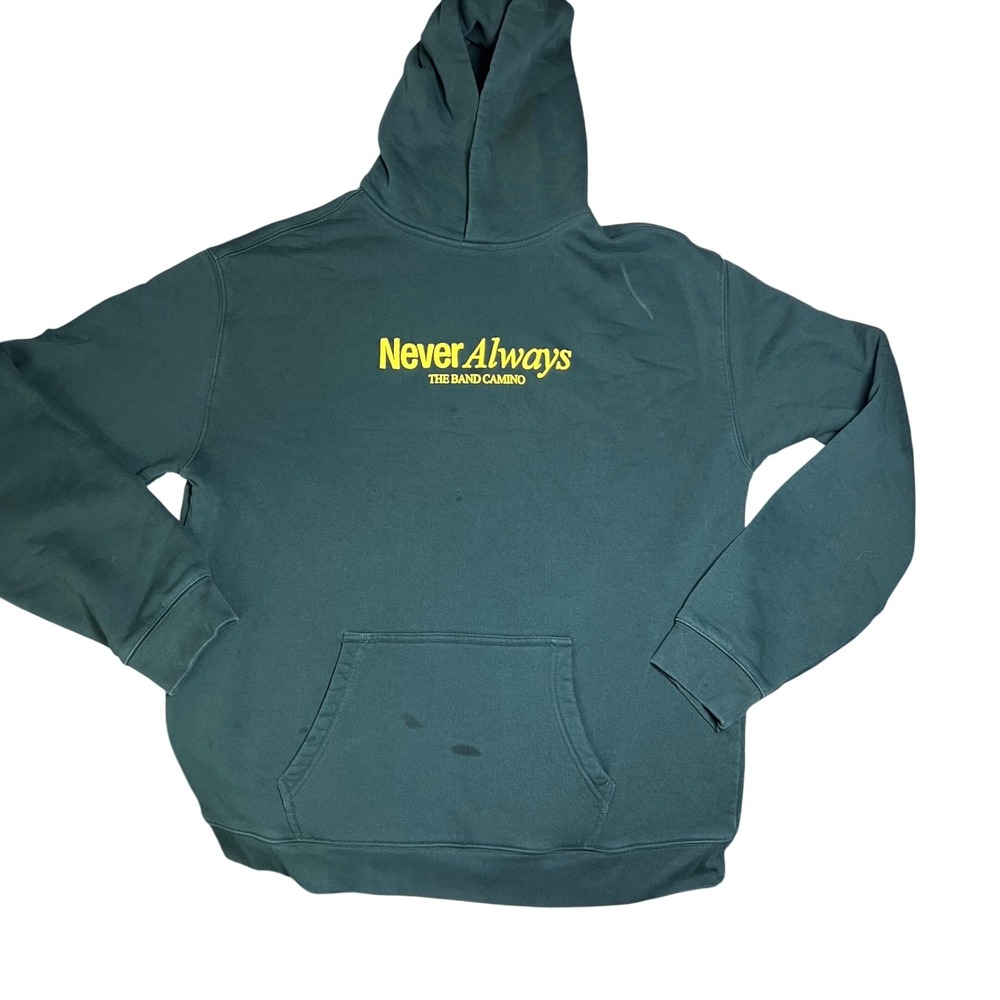 The Band Camino Never Always Hoodie Mens 2XL Forest Green AS Colour Relax Fit
